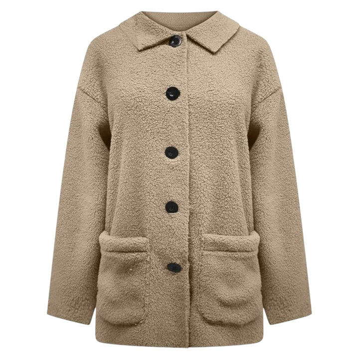 NORA™ | Cozy Button-Up Coat