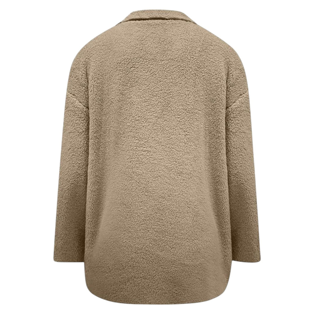 NORA™ | Cozy Button-Up Coat