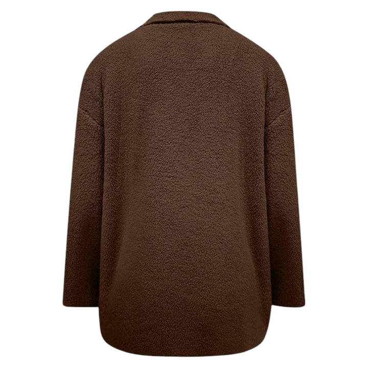 NORA™ | Cozy Button-Up Coat