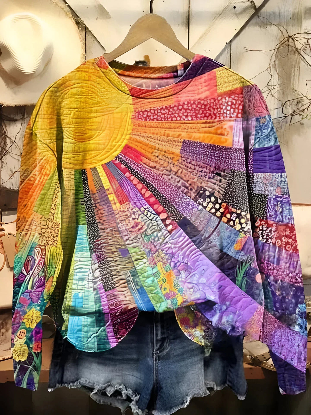 MILLIE™ | Radiant Sun Collage Jumper