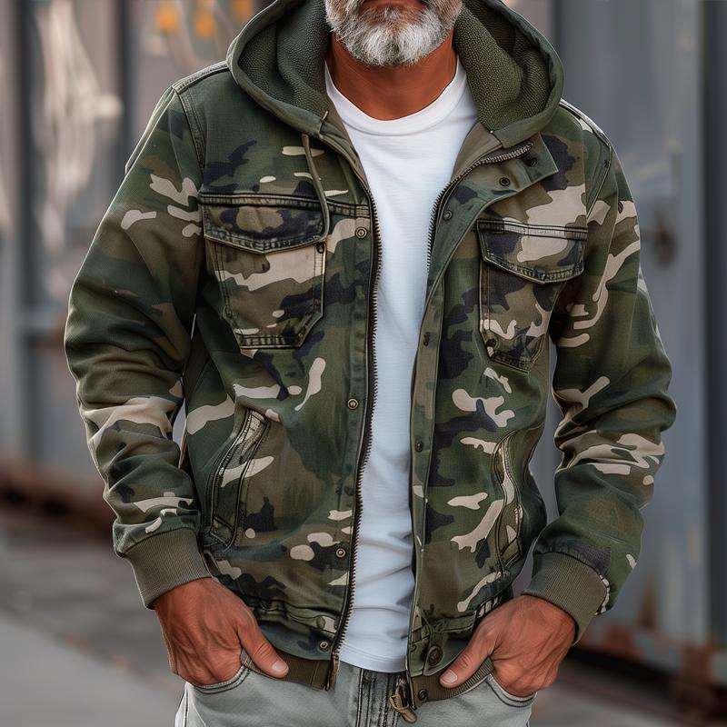 ALEXANDER™ | Camouflage Cargo Jacket
