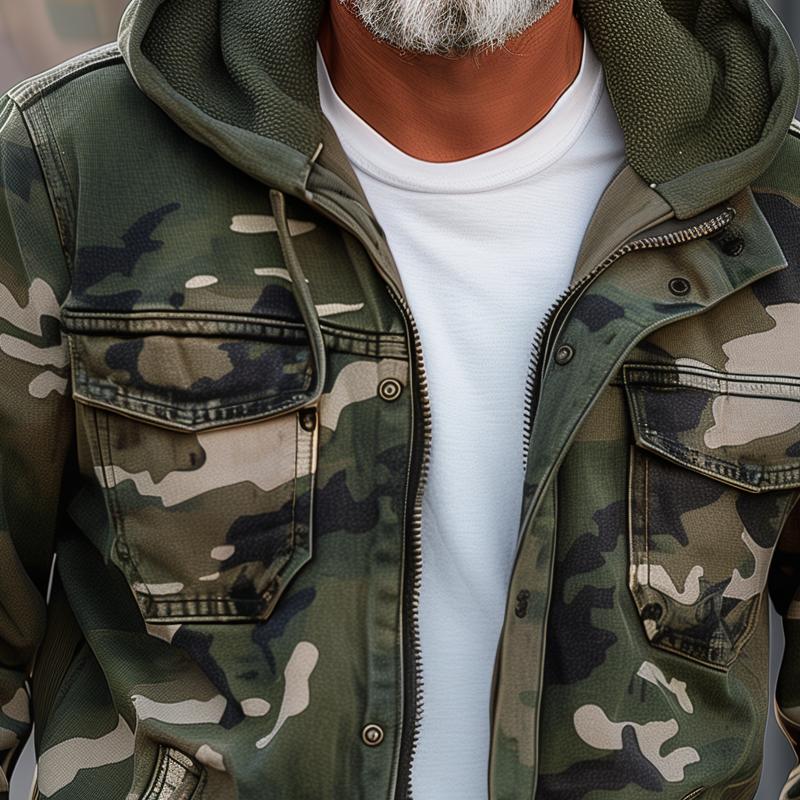 ALEXANDER™ | Camouflage Cargo Jacket