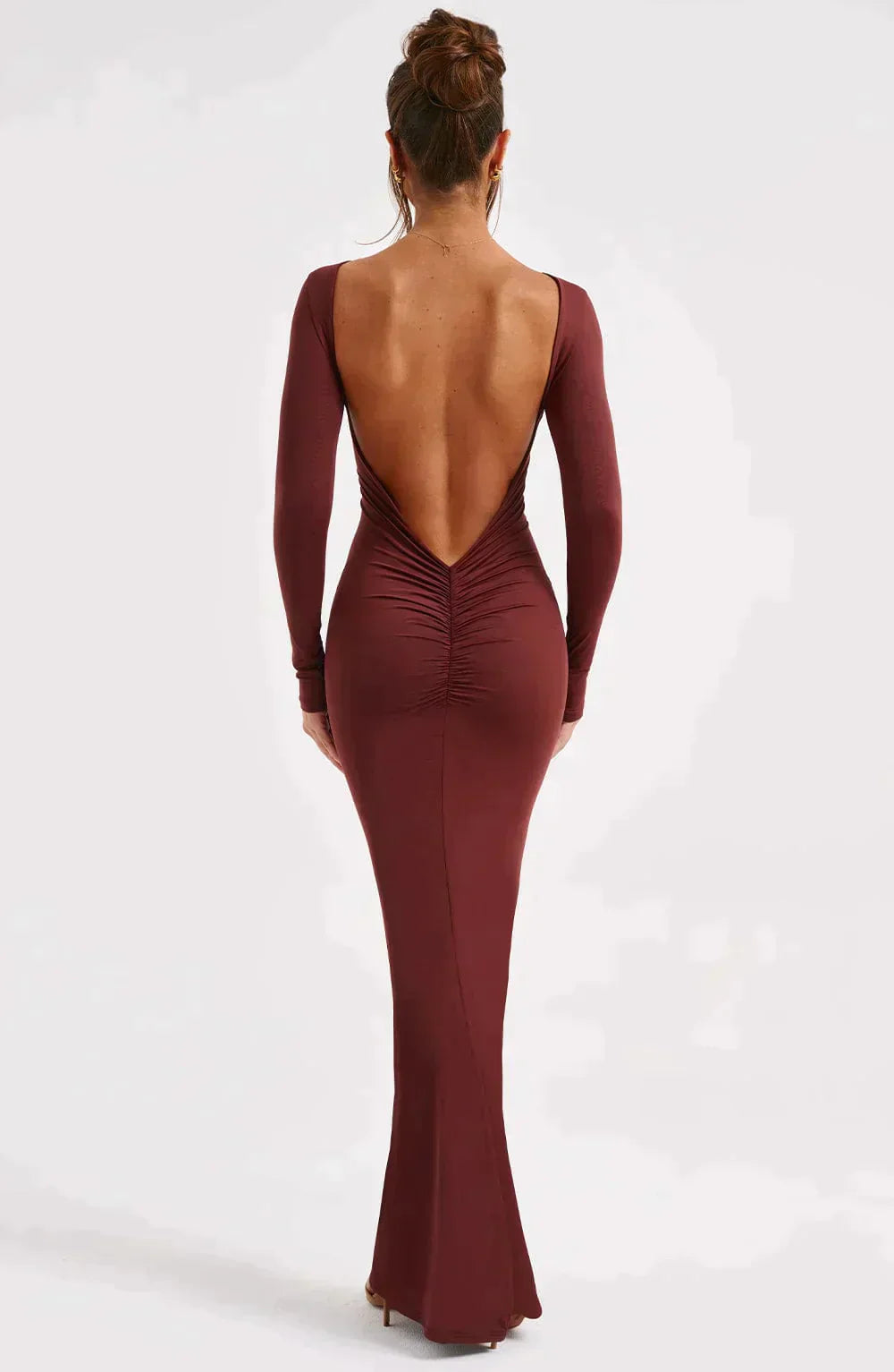 FELICIA™ | Plunge Back Maxi Dress