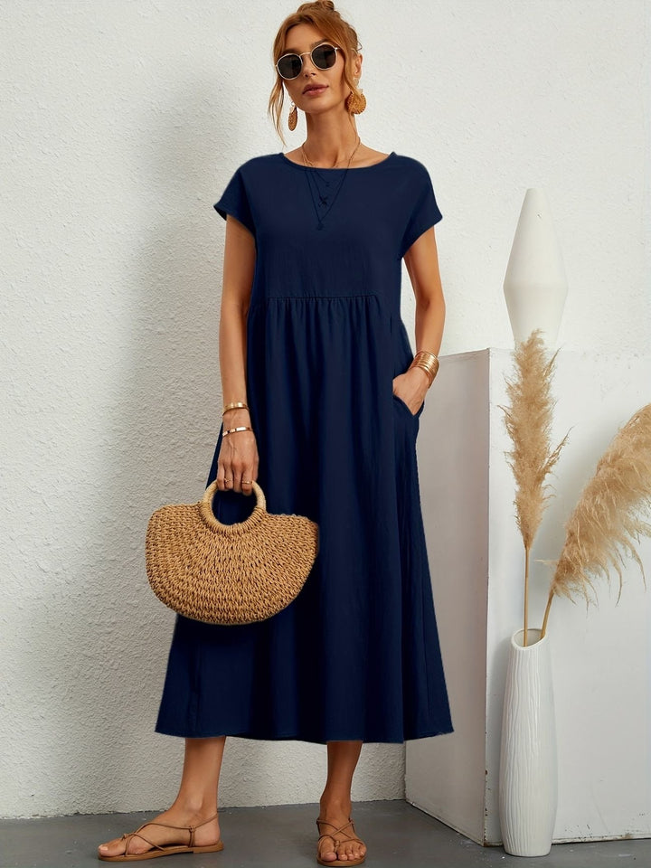 LAVINIA™ | Linen Casual Dress