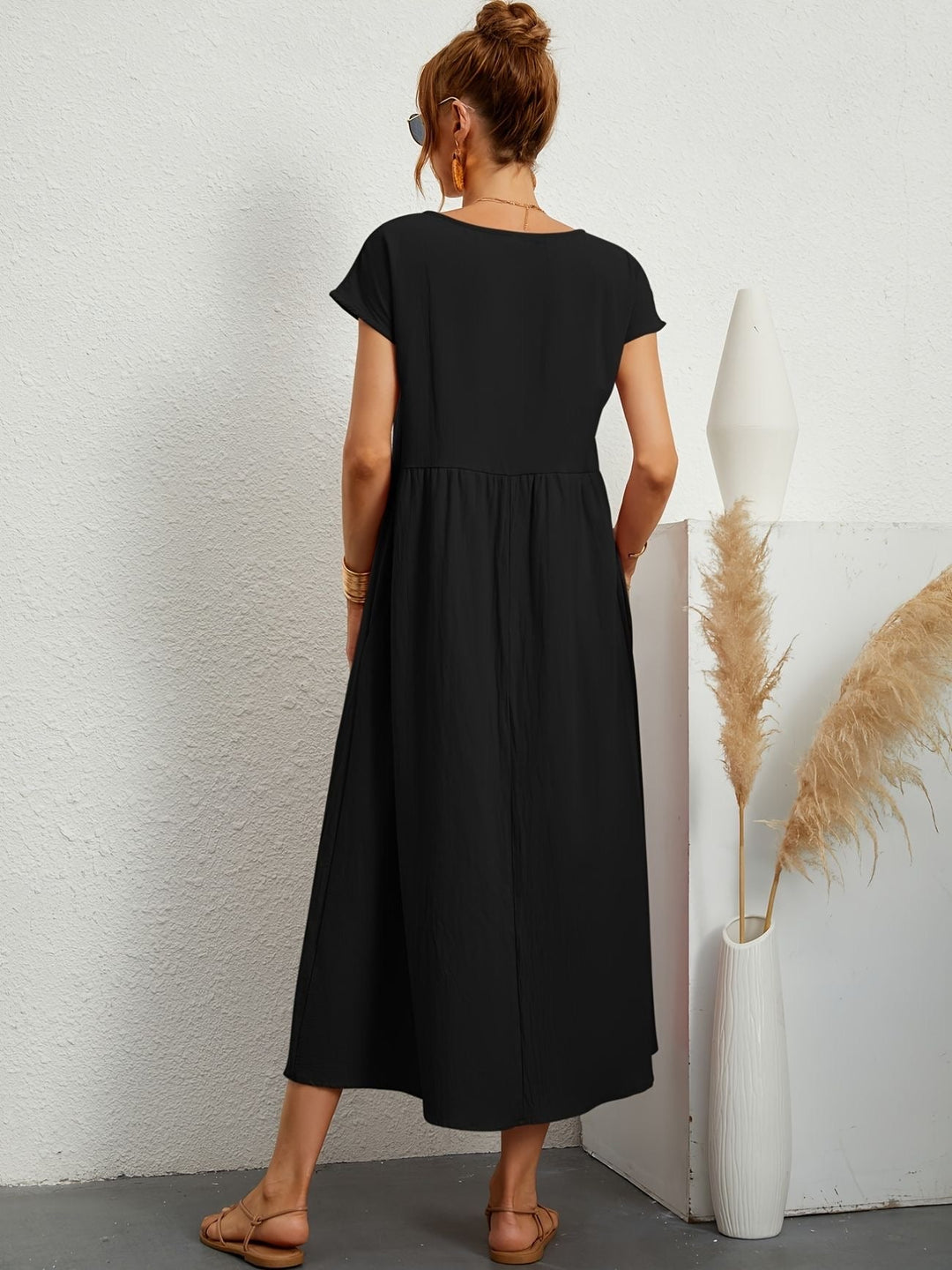 LAVINIA™ | Linen Casual Dress