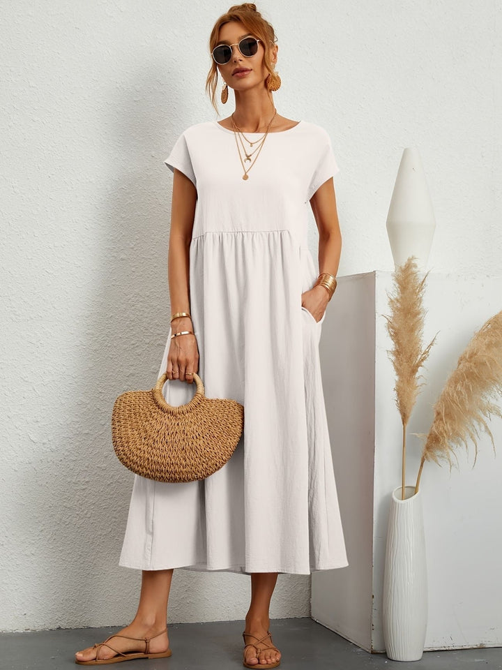 LAVINIA™ | Linen Casual Dress