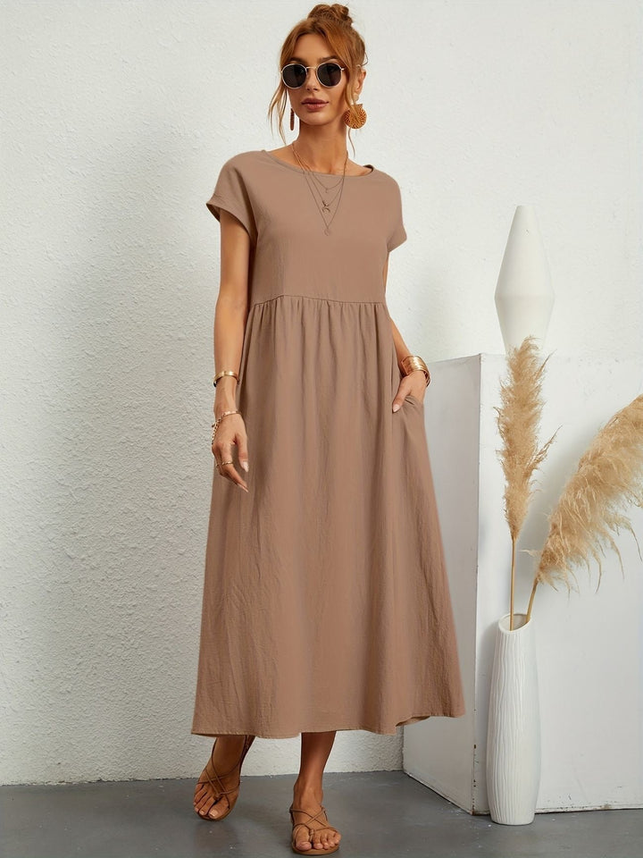 LAVINIA™ | Linen Casual Dress