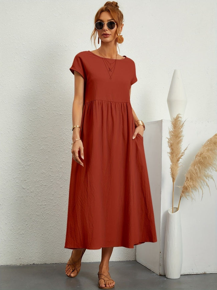 LAVINIA™ | Linen Casual Dress