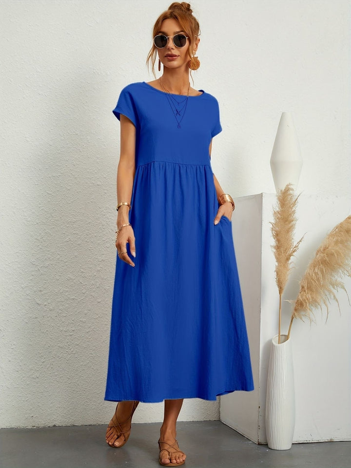 LAVINIA™ | Linen Casual Dress