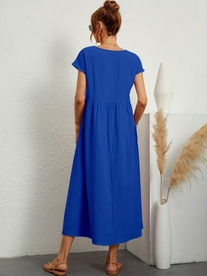 LAVINIA™ | Linen Casual Dress