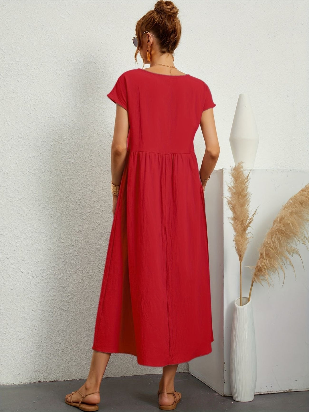 LAVINIA™ | Linen Casual Dress
