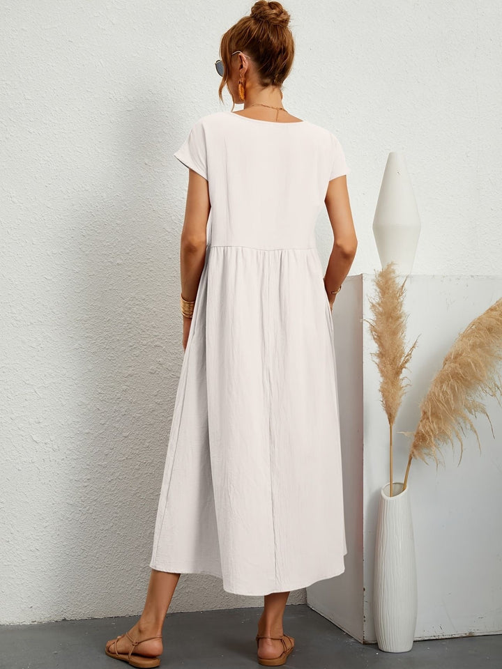LAVINIA™ | Linen Casual Dress