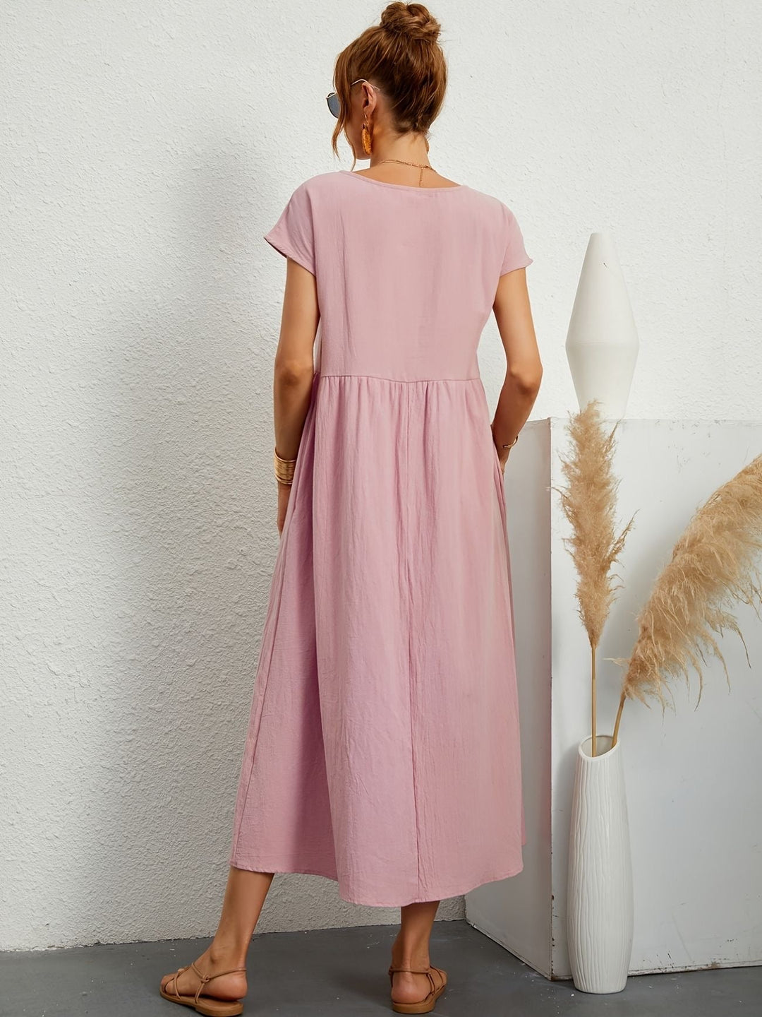LAVINIA™ | Linen Casual Dress