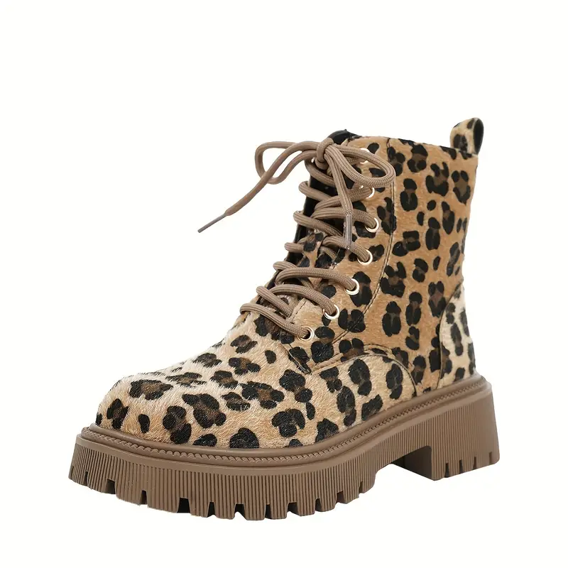 EDITH™ | Panther Print Boots