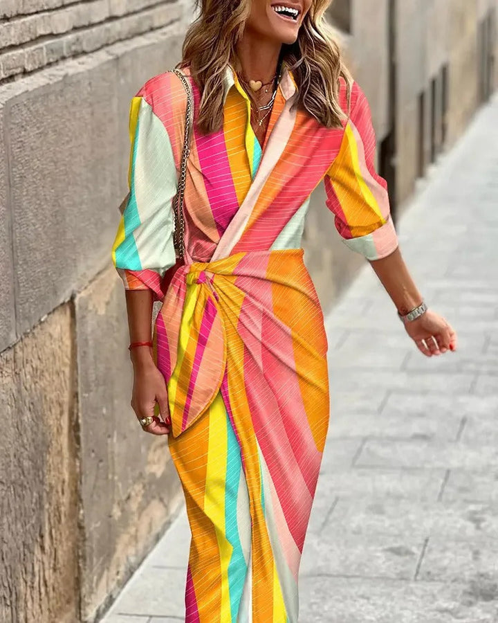 SOFIA™ | Printed Dress