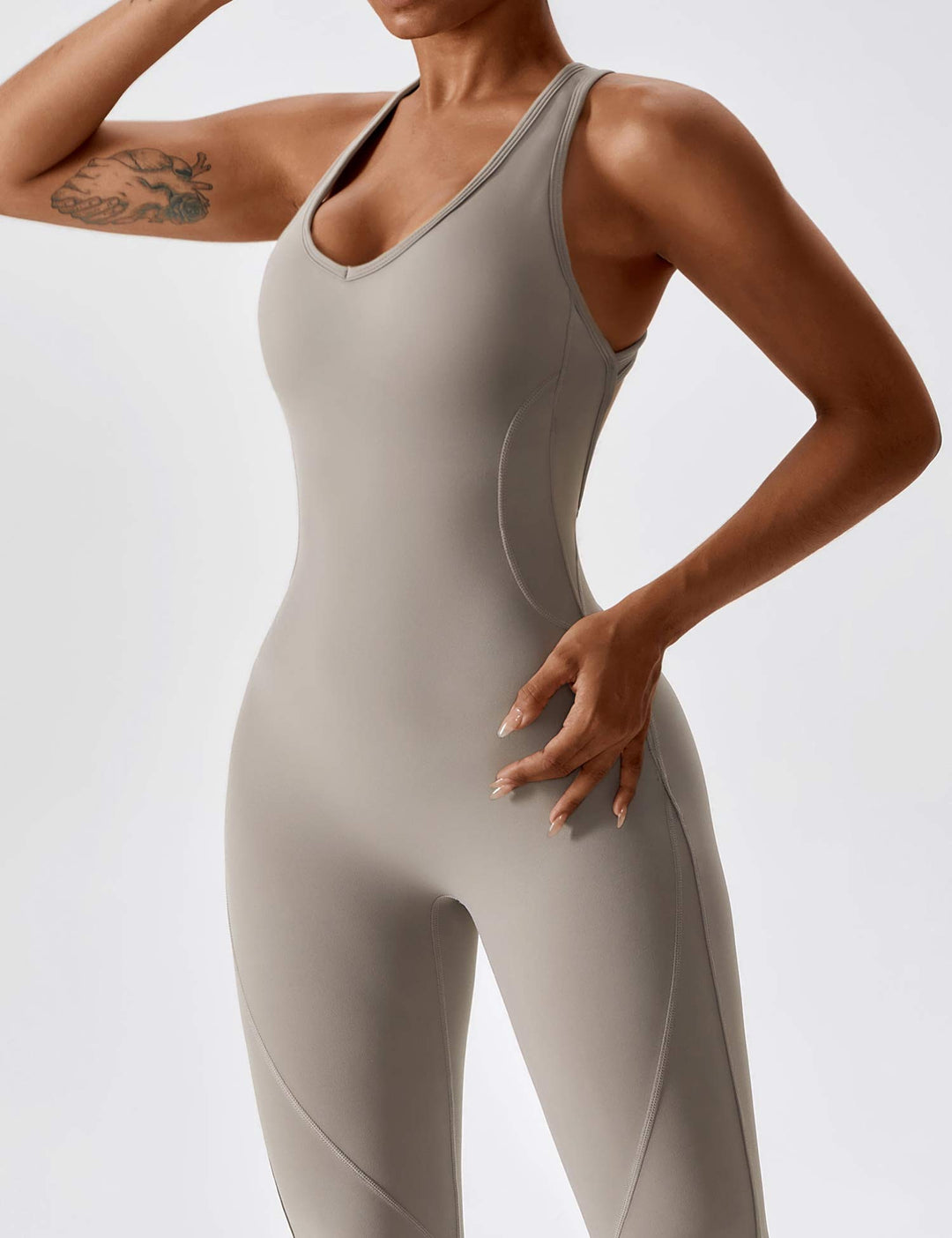 YOLANDA™ | Open Back Flared Jumpsuit