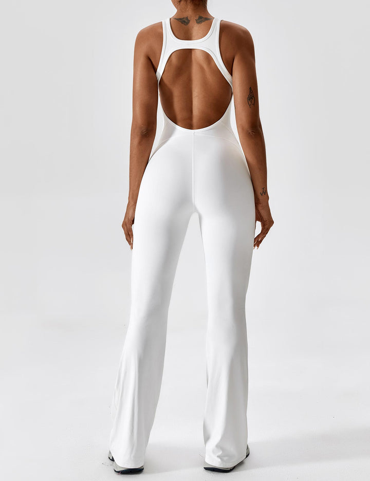 YOLANDA™ | Open Back Flared Jumpsuit