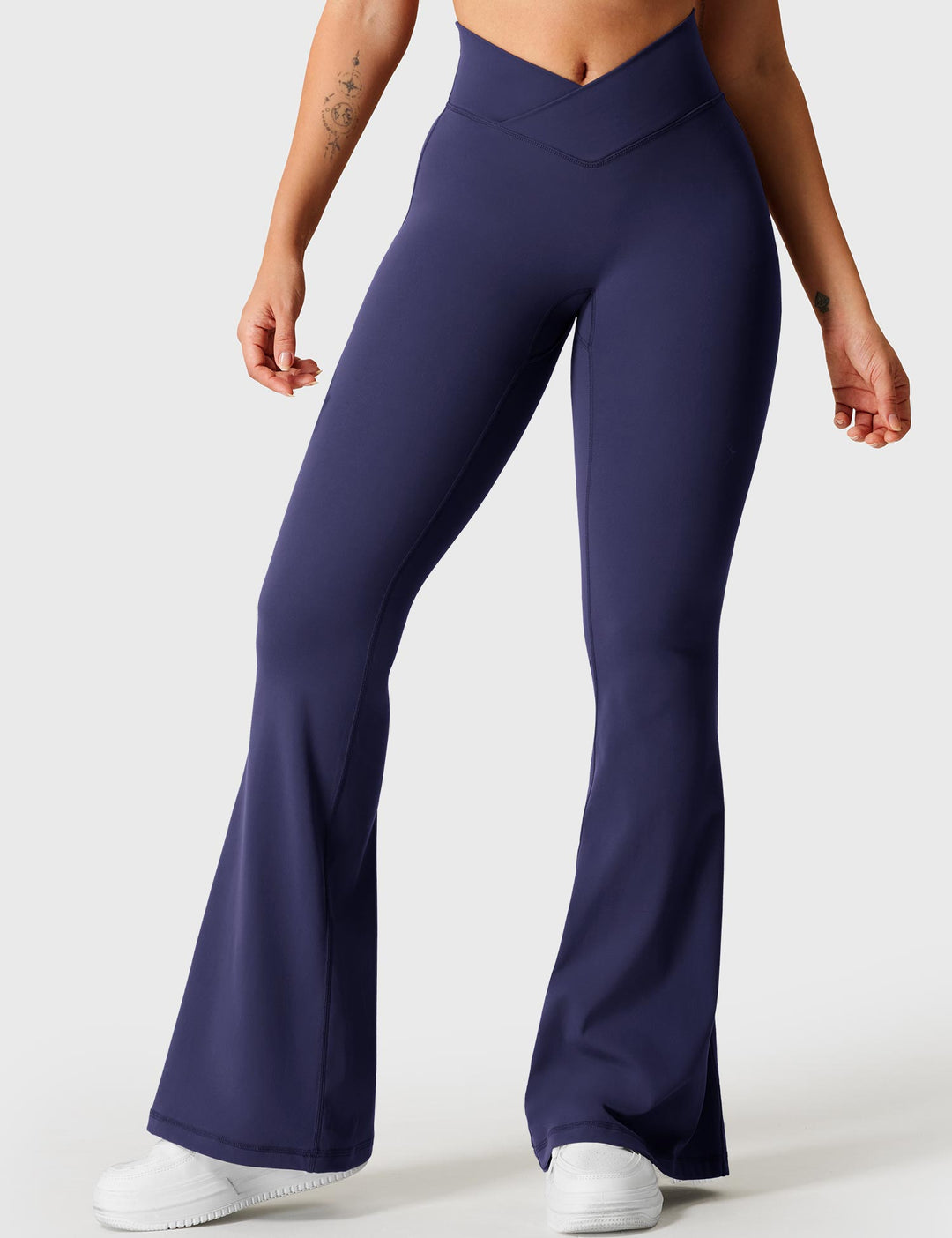 KALIE™ | V-waistband Flare Leggings