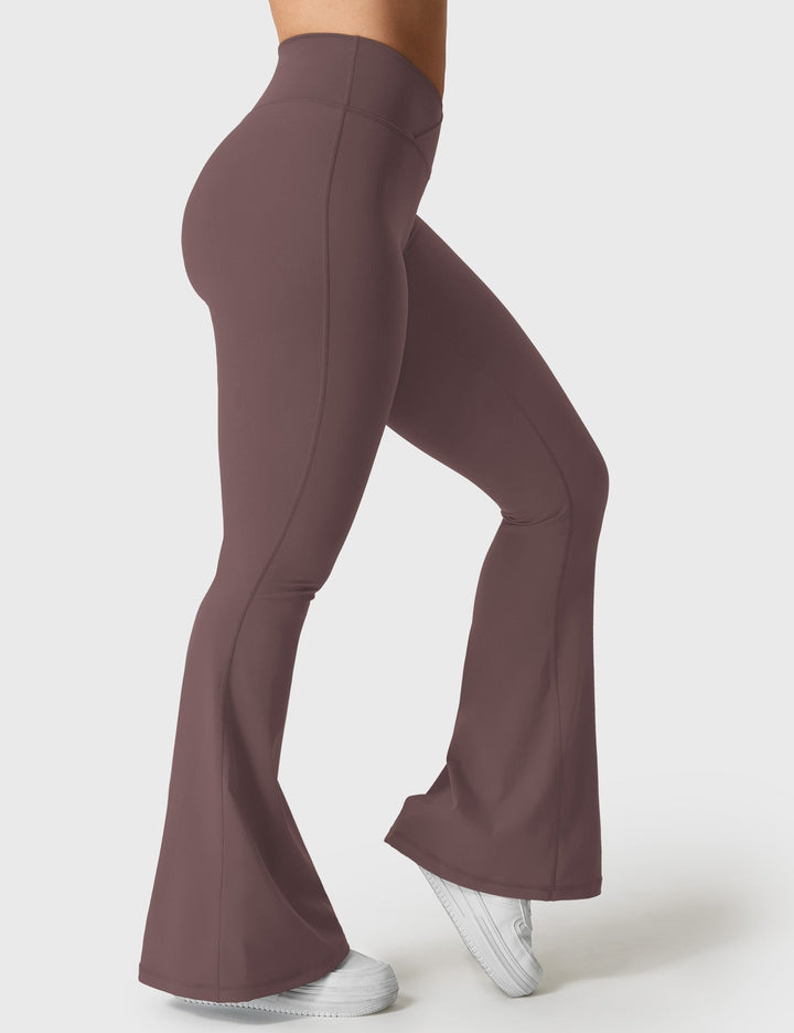 KALIE™ | V-waistband Flare Leggings