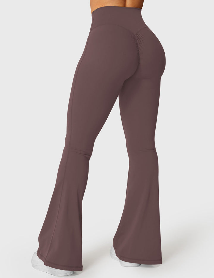 KALIE™ | V-waistband Flare Leggings