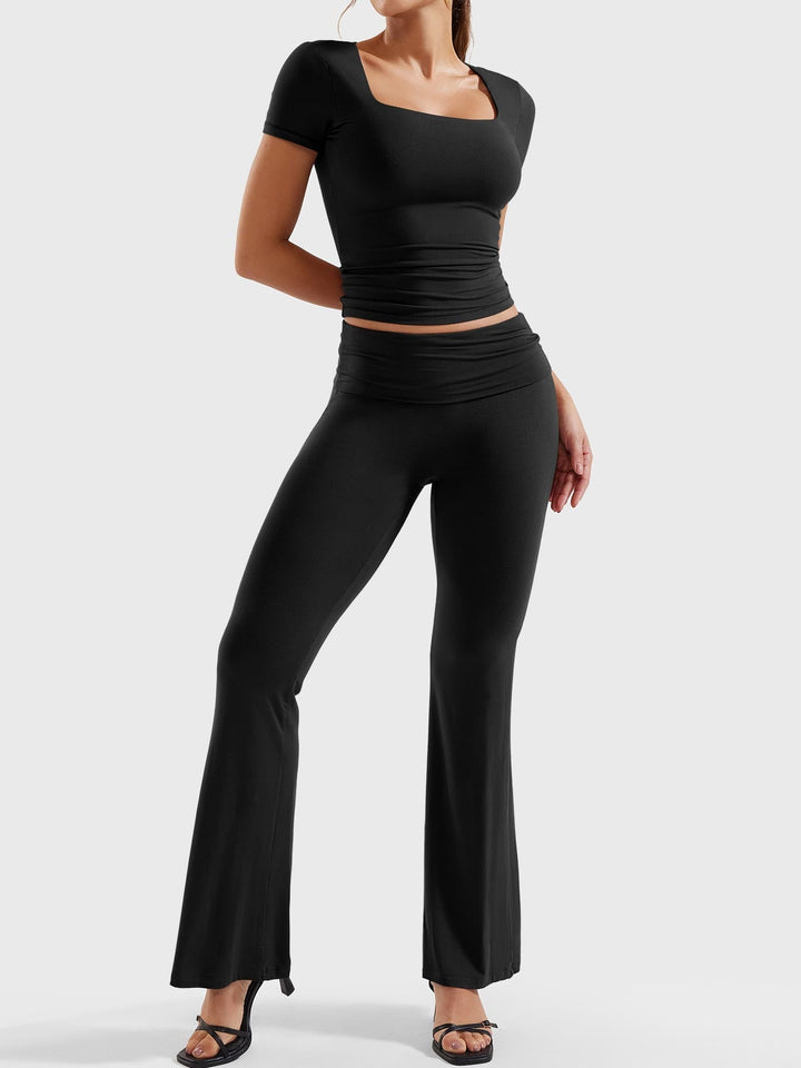 ERNA™ | Flare Legging Lounge Sets