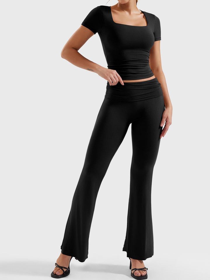 ERNA™ | Flare Legging Lounge Sets