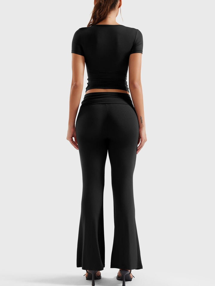 ERNA™ | Flare Legging Lounge Sets