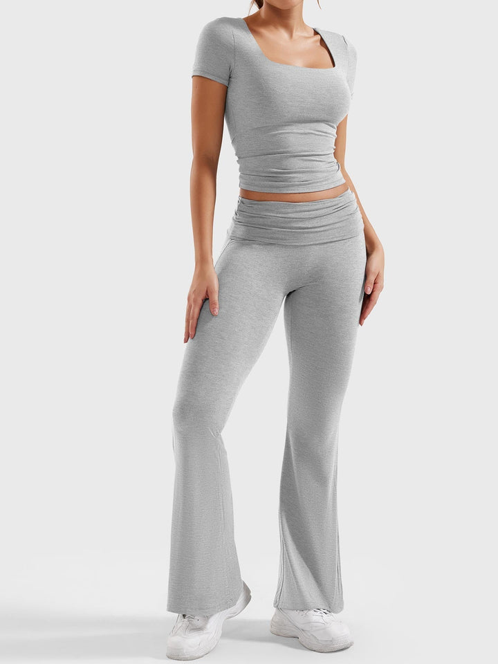 ERNA™ | Flare Legging Lounge Sets