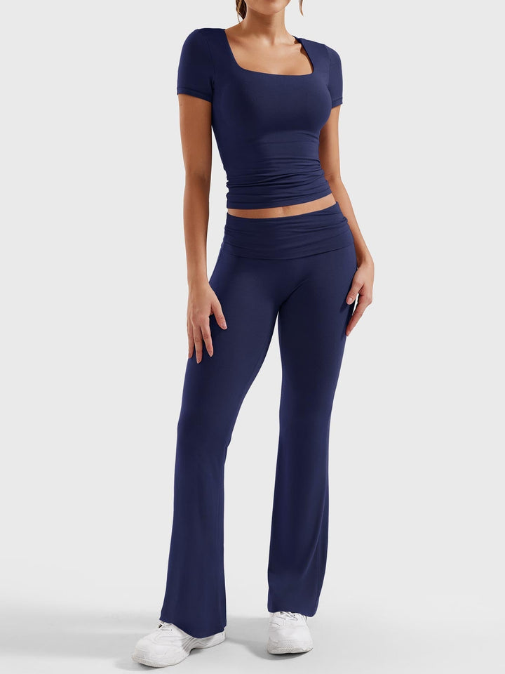 ERNA™ | Flare Legging Lounge Sets