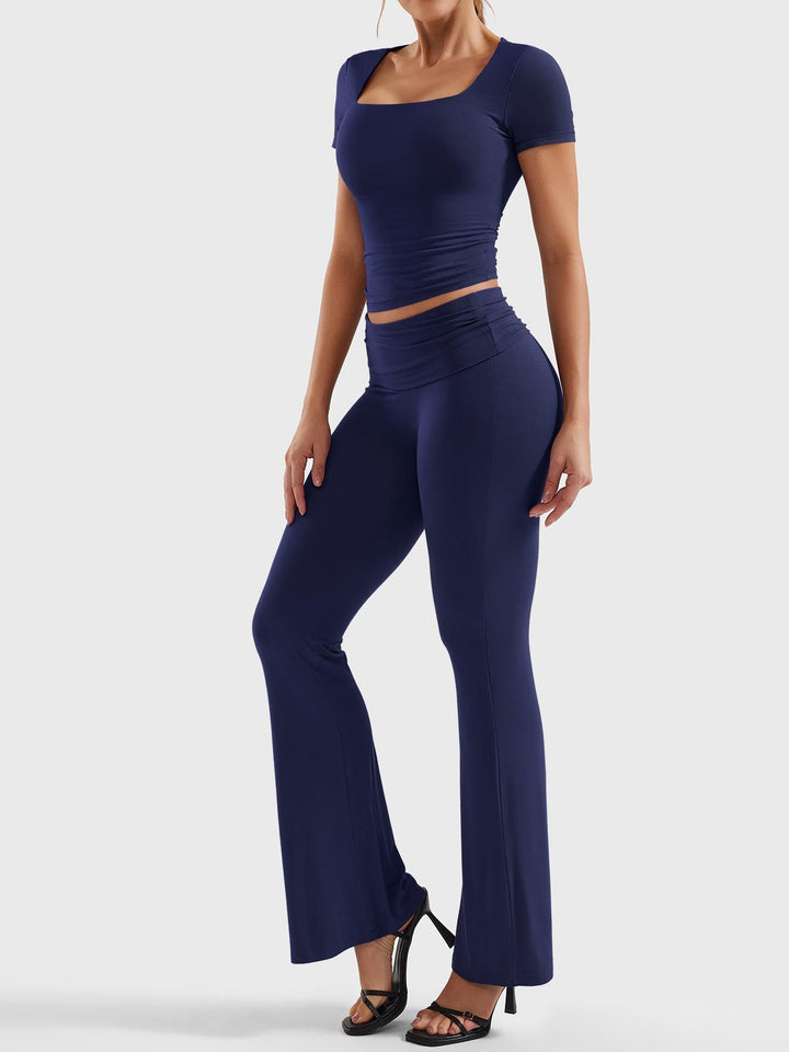 ERNA™ | Flare Legging Lounge Sets