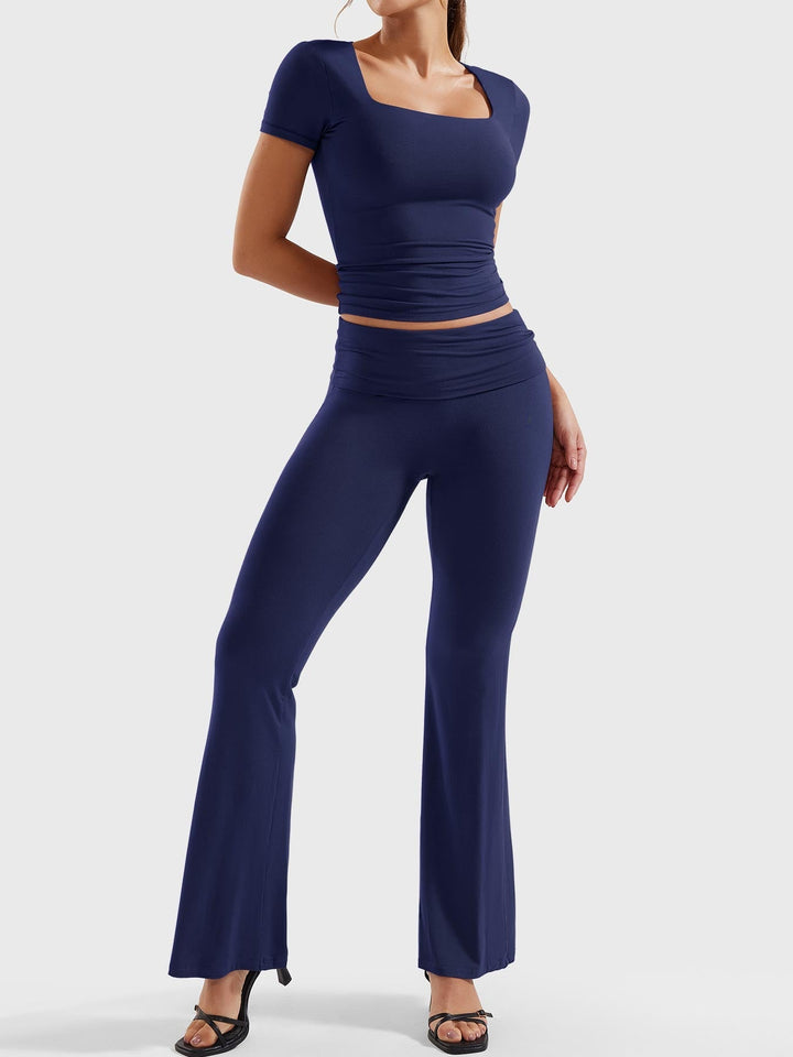 ERNA™ | Flare Legging Lounge Sets