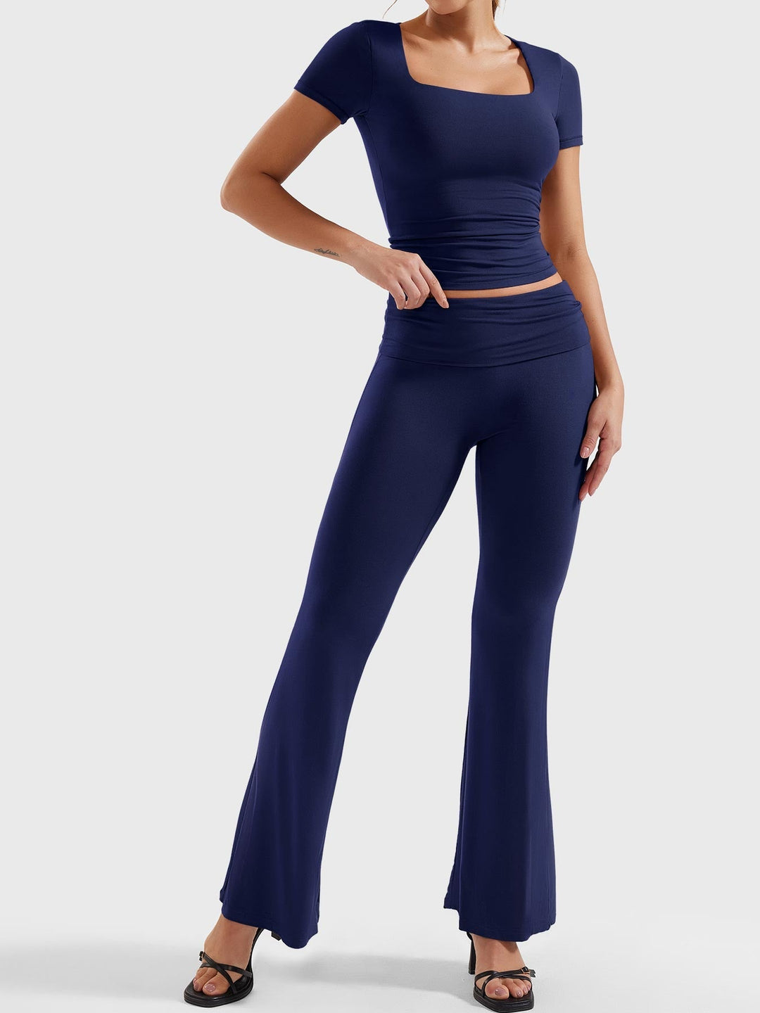 ERNA™ | Flare Legging Lounge Sets