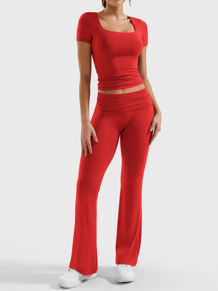 ERNA™ | Flare Legging Lounge Sets