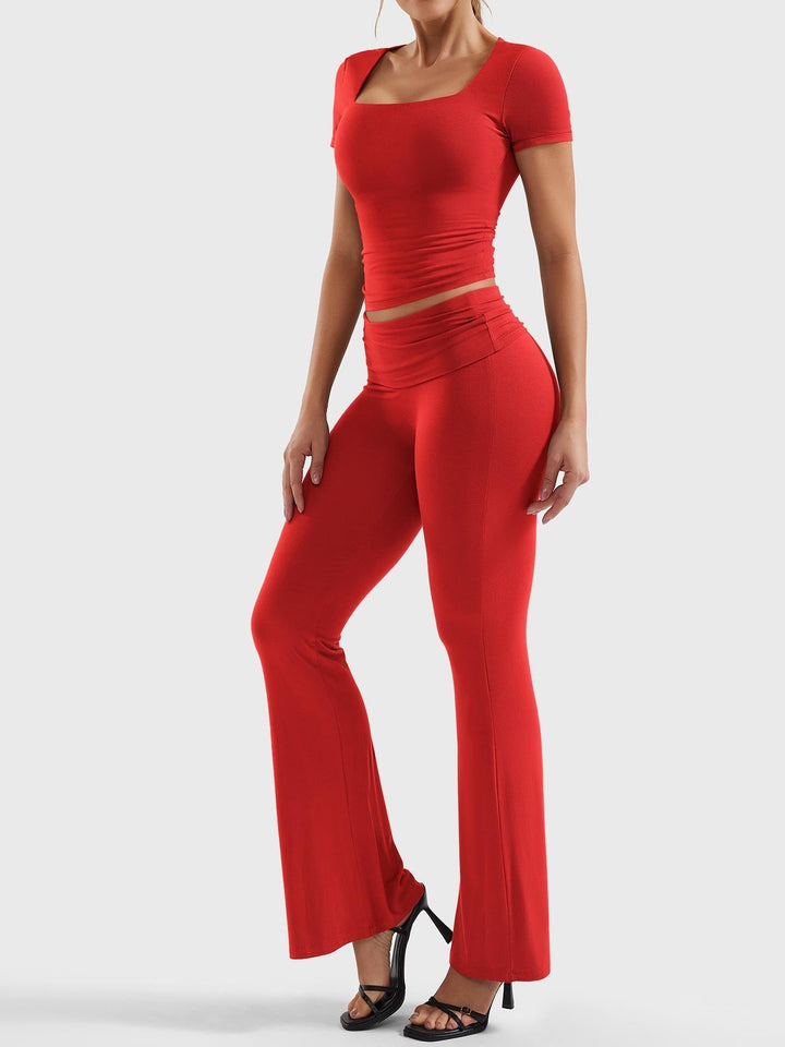 ERNA™ | Flare Legging Lounge Sets
