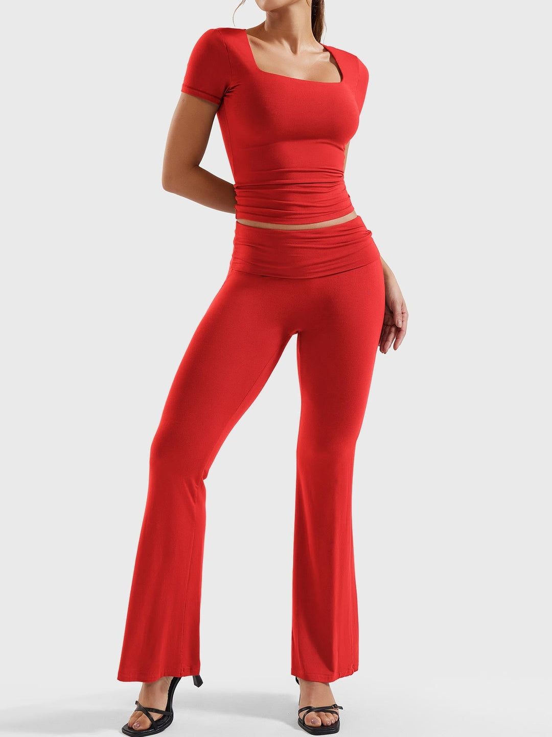 ERNA™ | Flare Legging Lounge Sets