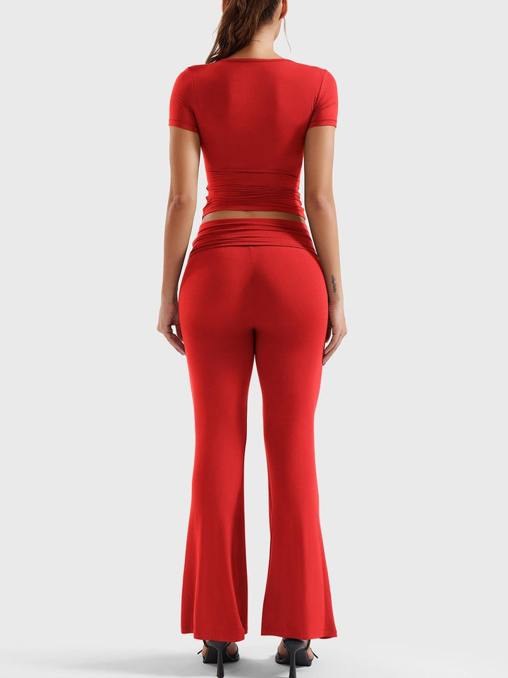 ERNA™ | Flare Legging Lounge Sets