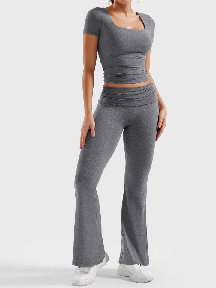 ERNA™ | Flare Legging Lounge Sets