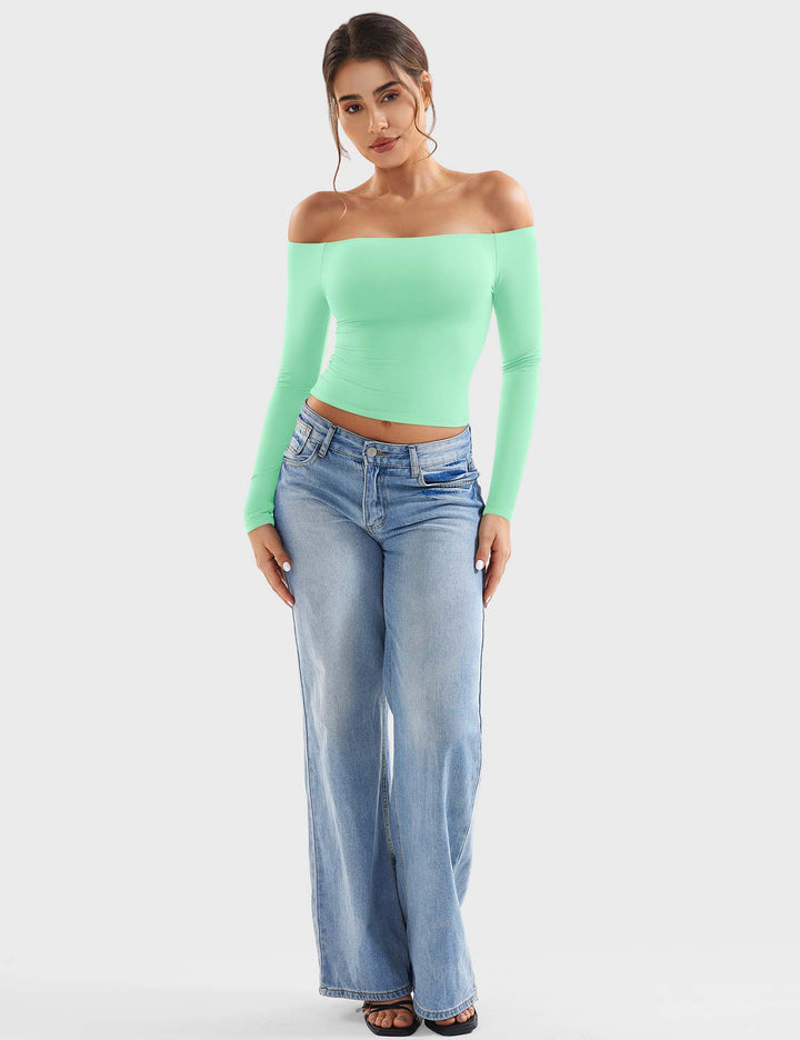 LUZLIE™ | Off-Shoulder y2k Top