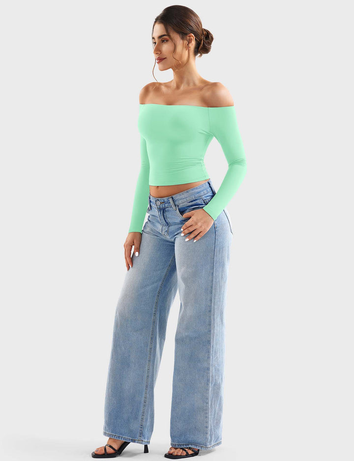 LUZLIE™ | Off-Shoulder y2k Top