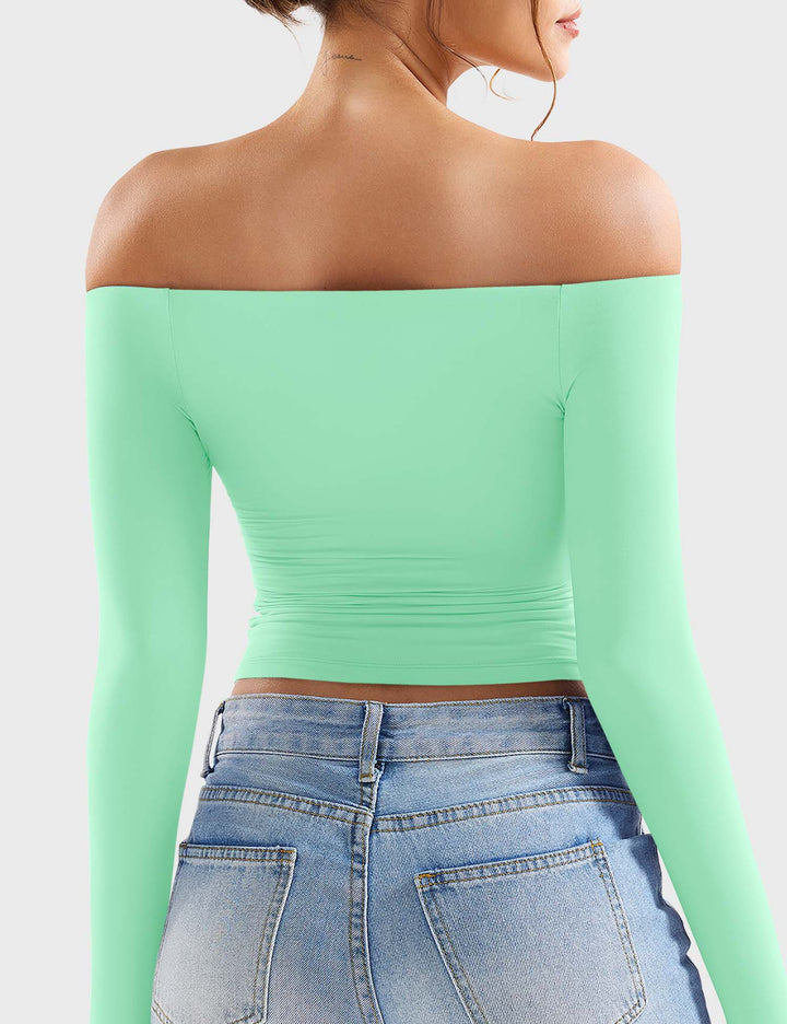 LUZLIE™ | Off-Shoulder y2k Top