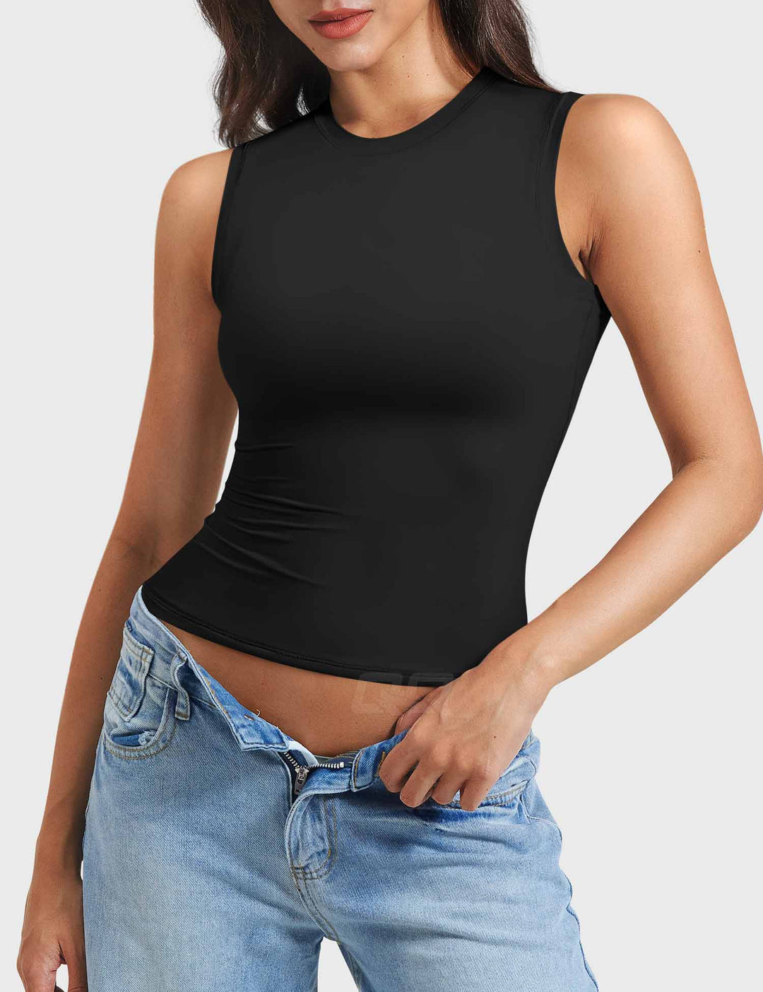 SAWEETIE™ | Mock Neck Tank