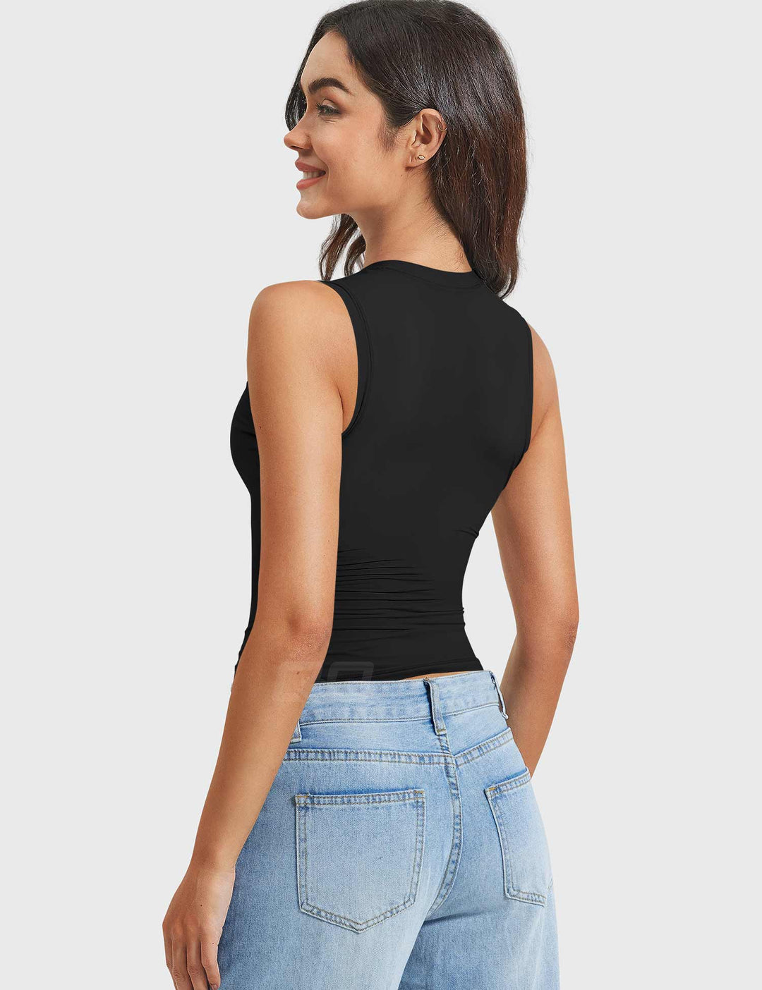 SAWEETIE™ | Mock Neck Tank