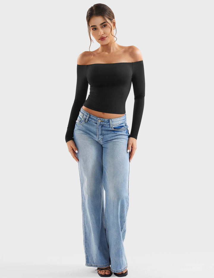 LUZLIE™ | Off-Shoulder y2k Top