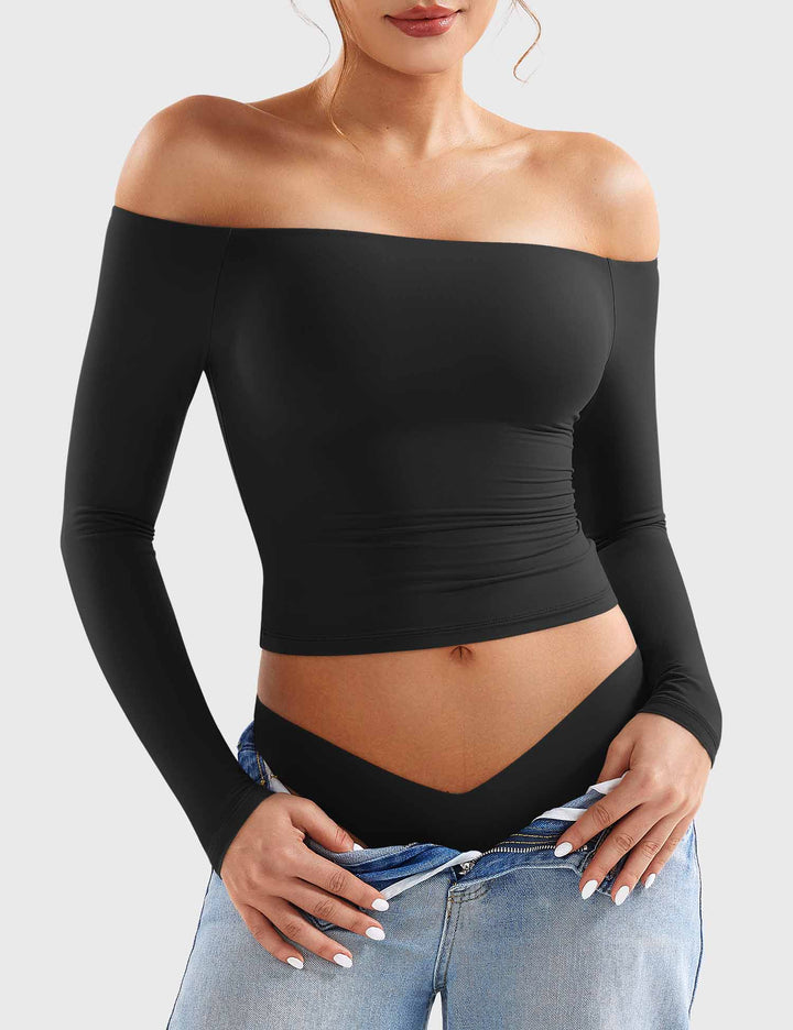LUZLIE™ | Off-Shoulder y2k Top