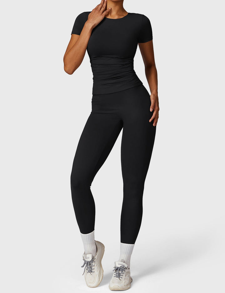 SARIAH™ | Short Sleeve Crew Neck T Shirts