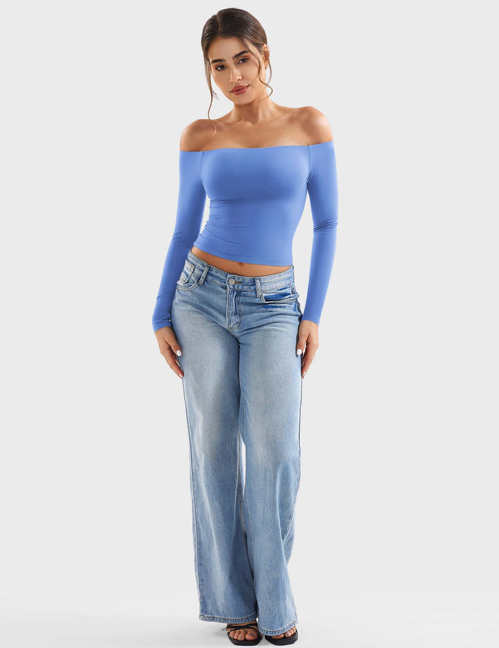 LUZLIE™ | Off-Shoulder y2k Top