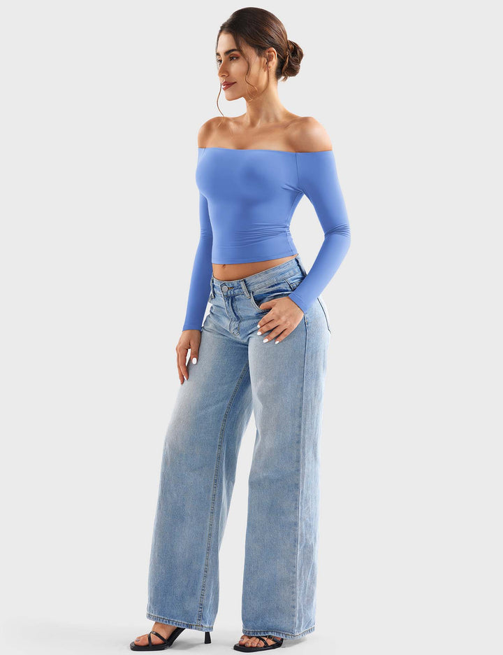 LUZLIE™ | Off-Shoulder y2k Top