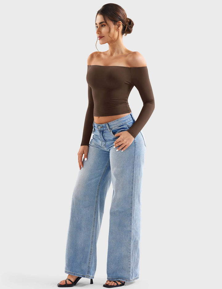 LUZLIE™ | Off-Shoulder y2k Top