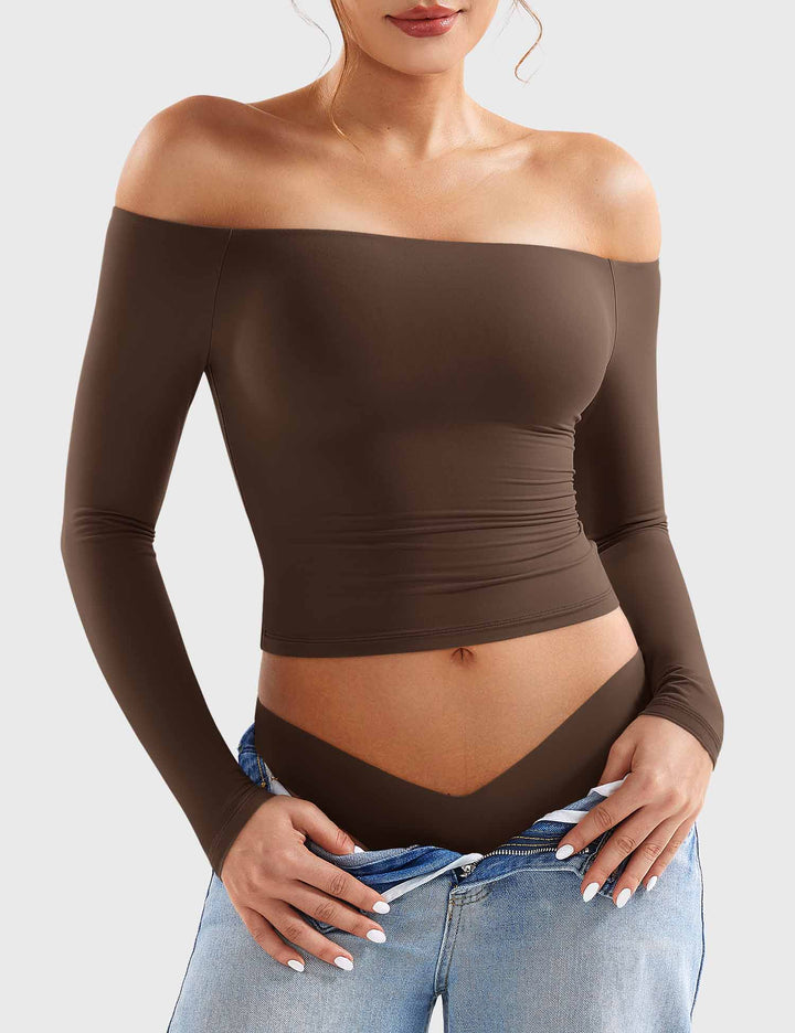 LUZLIE™ | Off-Shoulder y2k Top