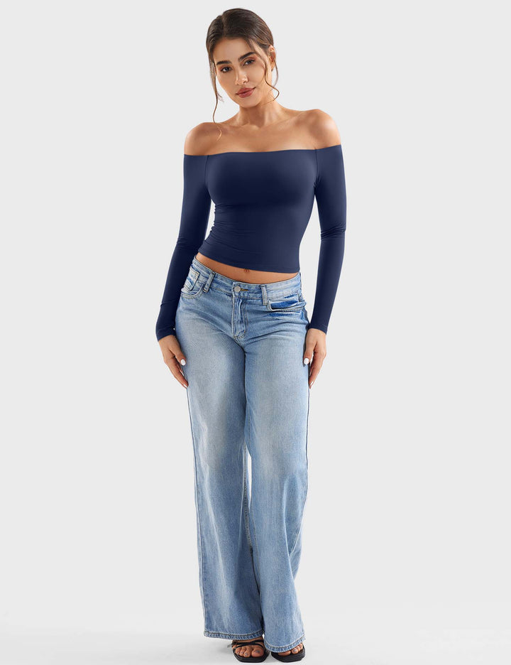 LUZLIE™ | Off-Shoulder y2k Top